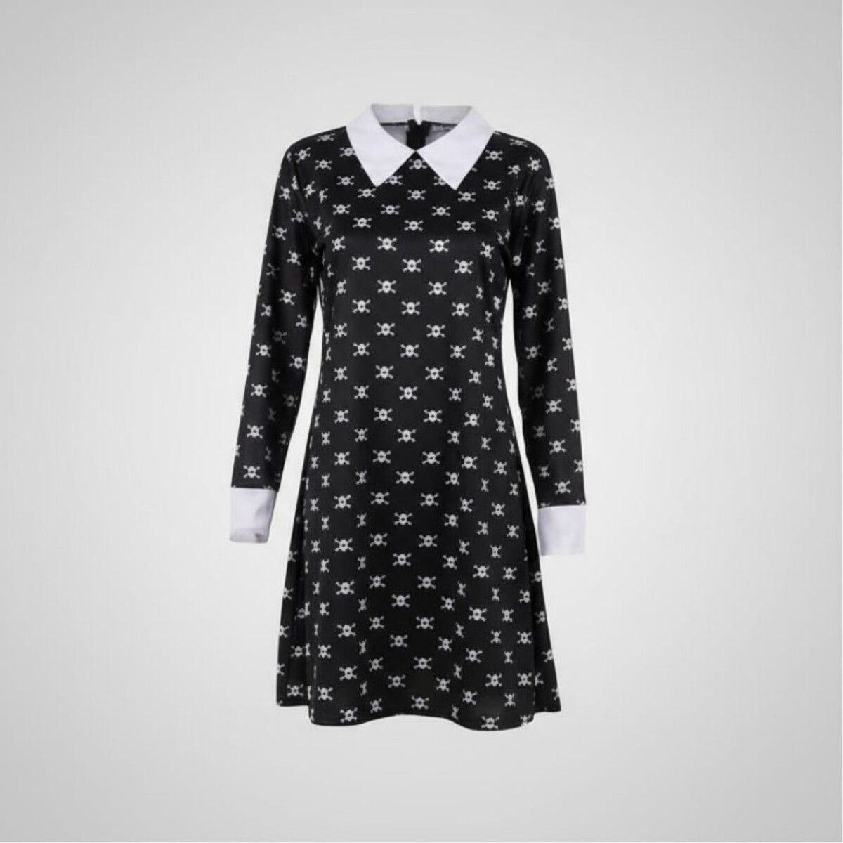 Disfraz Merlina Adams S-L - Negro 