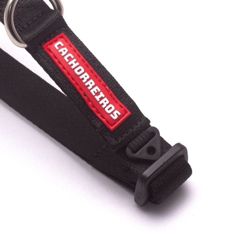 Collar de paseo Cachorreiros Black Talle S-P