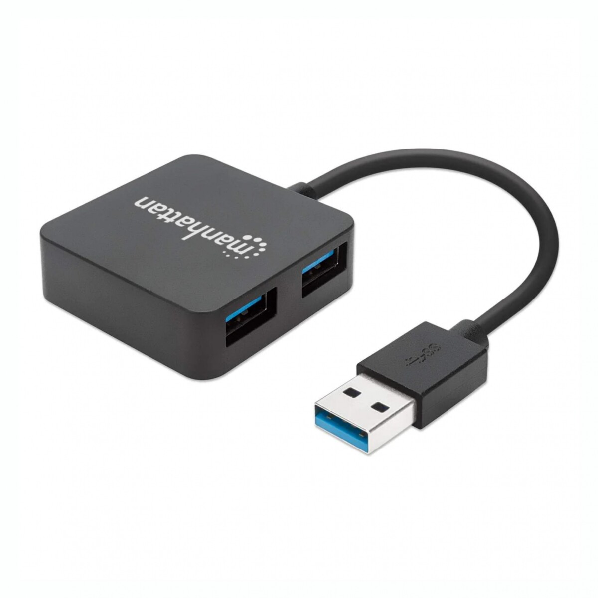 Adaptador HUB MANHATAN USB 3.0 4 Puertos 3.0 Superspeed 