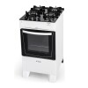 Cocina Gas Mesa Vidrio Templado James C 690 V Blanca Color Blanco Cocina Gas Mesa Vidrio Templado James C 690 V Blanca Color Blanco