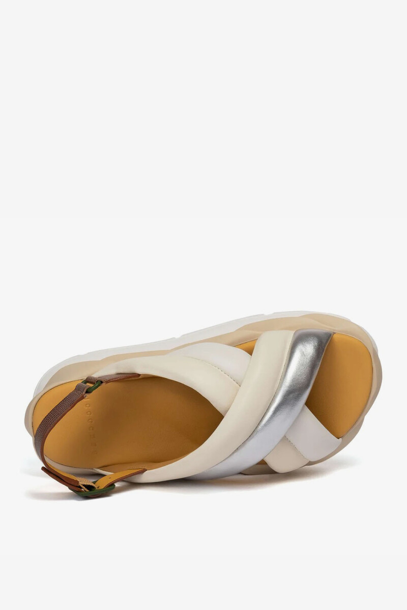 SANDALIA MELLOW MELA Crema