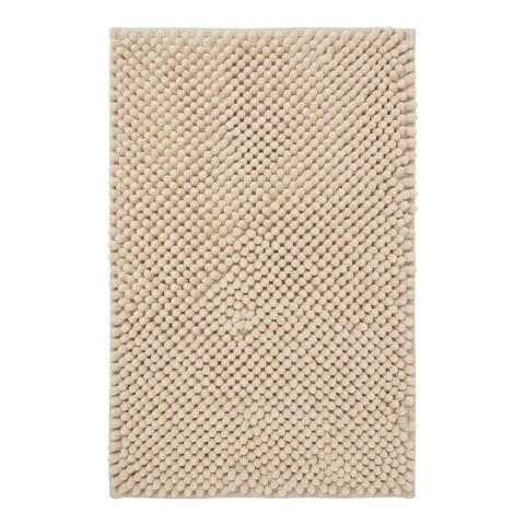 ALFOMBRA BEIGE 50X80CM P/BAÑO Unica