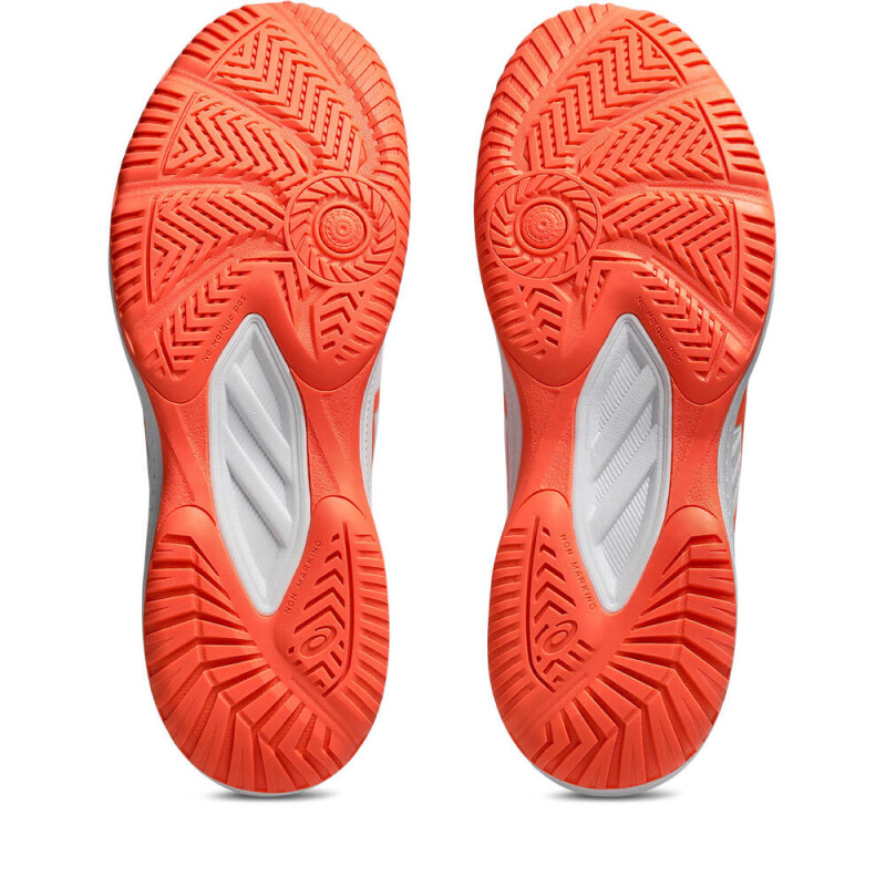 Zapatillas Vóley Upcourt 6 Mujer White/vivid Coral