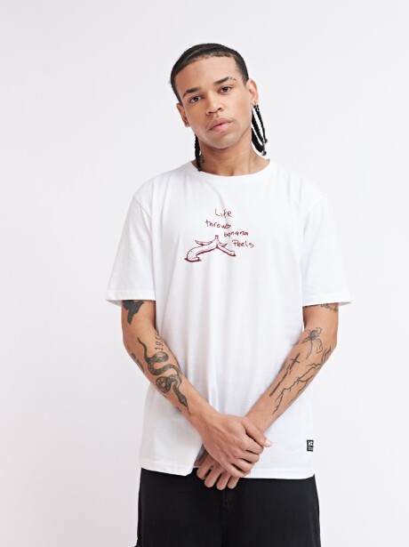 REMERA CANELA BLANCO