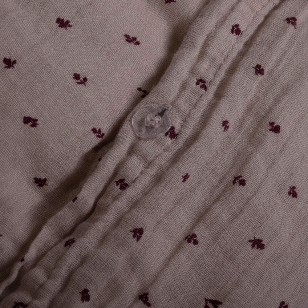 SET FDA. NÓRDICA RELAXED, SUPER KING ALGODON MULTICOLOR COTTON GAUZE FLOWER