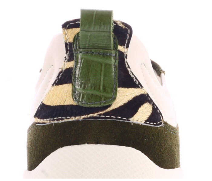 Deportivo Casual Plataforma Combinado Verde/Oliva/Beige
