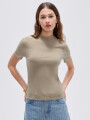 Remera Daly Verde Grisaceo