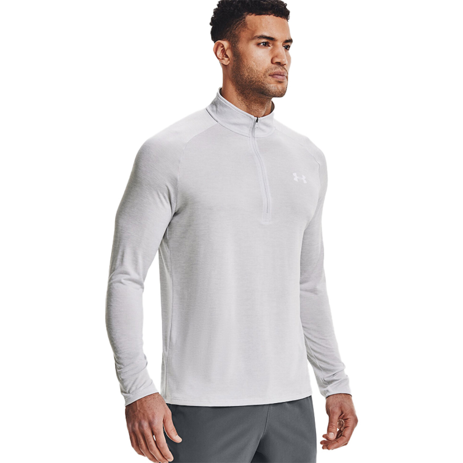 Buzo Under Armour Tech 1 2 Zip Gris Fitpoint