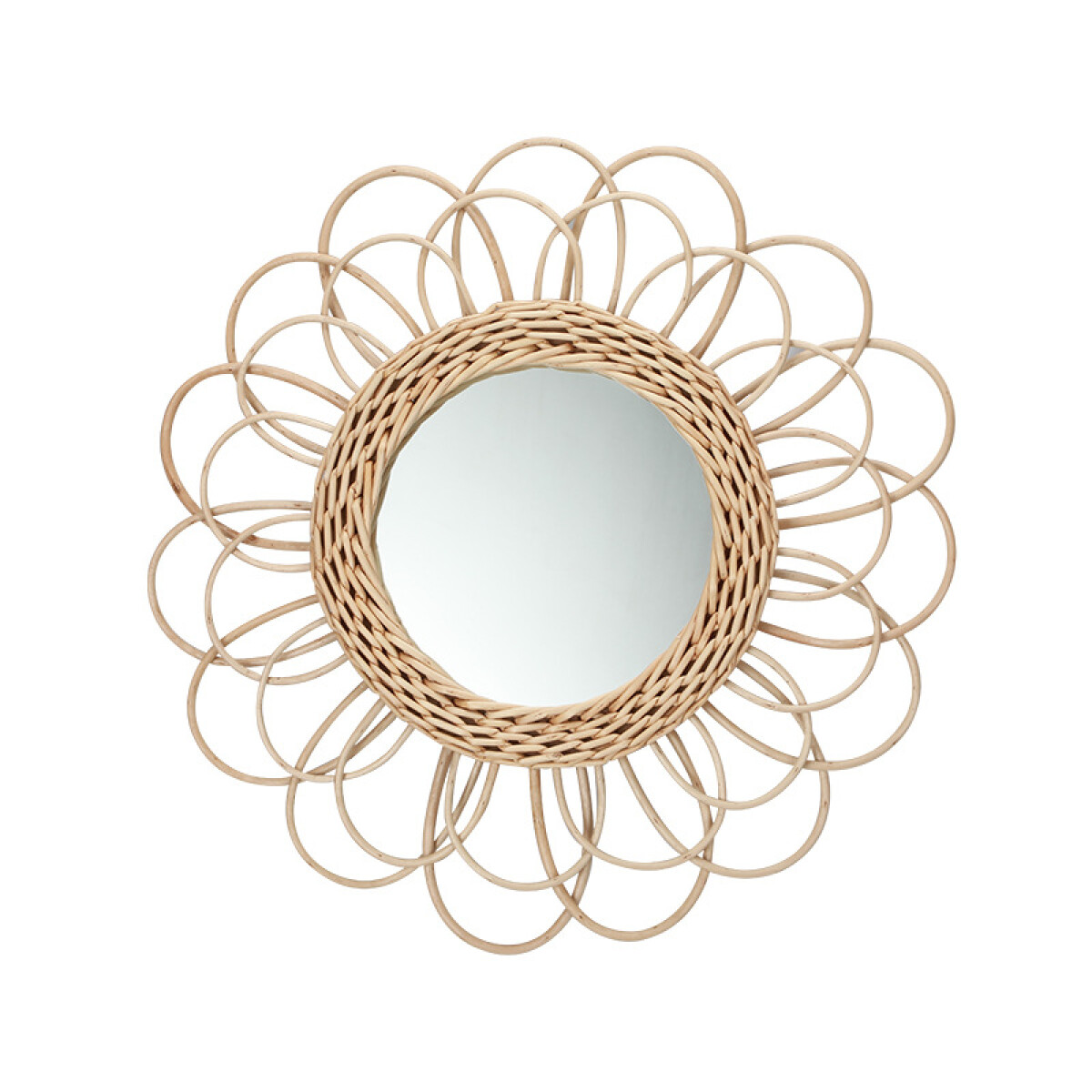 Espejo De Pared Flor N1 