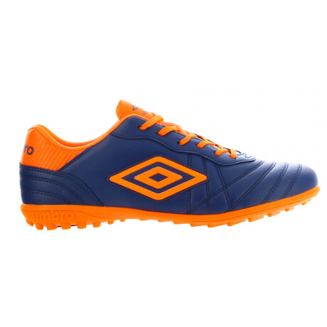 Championes de Fútbol 5 Hombre Umbro Touch TF Azul - Anaranjado