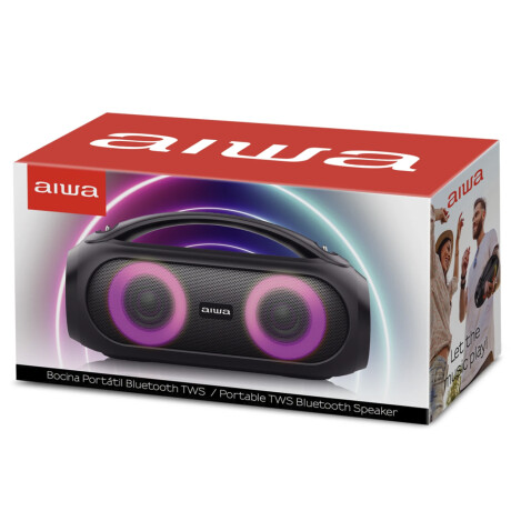 Parlante Boombox Waterproof TWS Aiwa AW-S500BT Parlante Boombox Waterproof TWS Aiwa AW-S500BT
