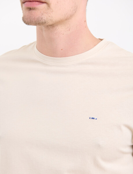 520658 T-SHIRT HARRINGTON LABEL Natural