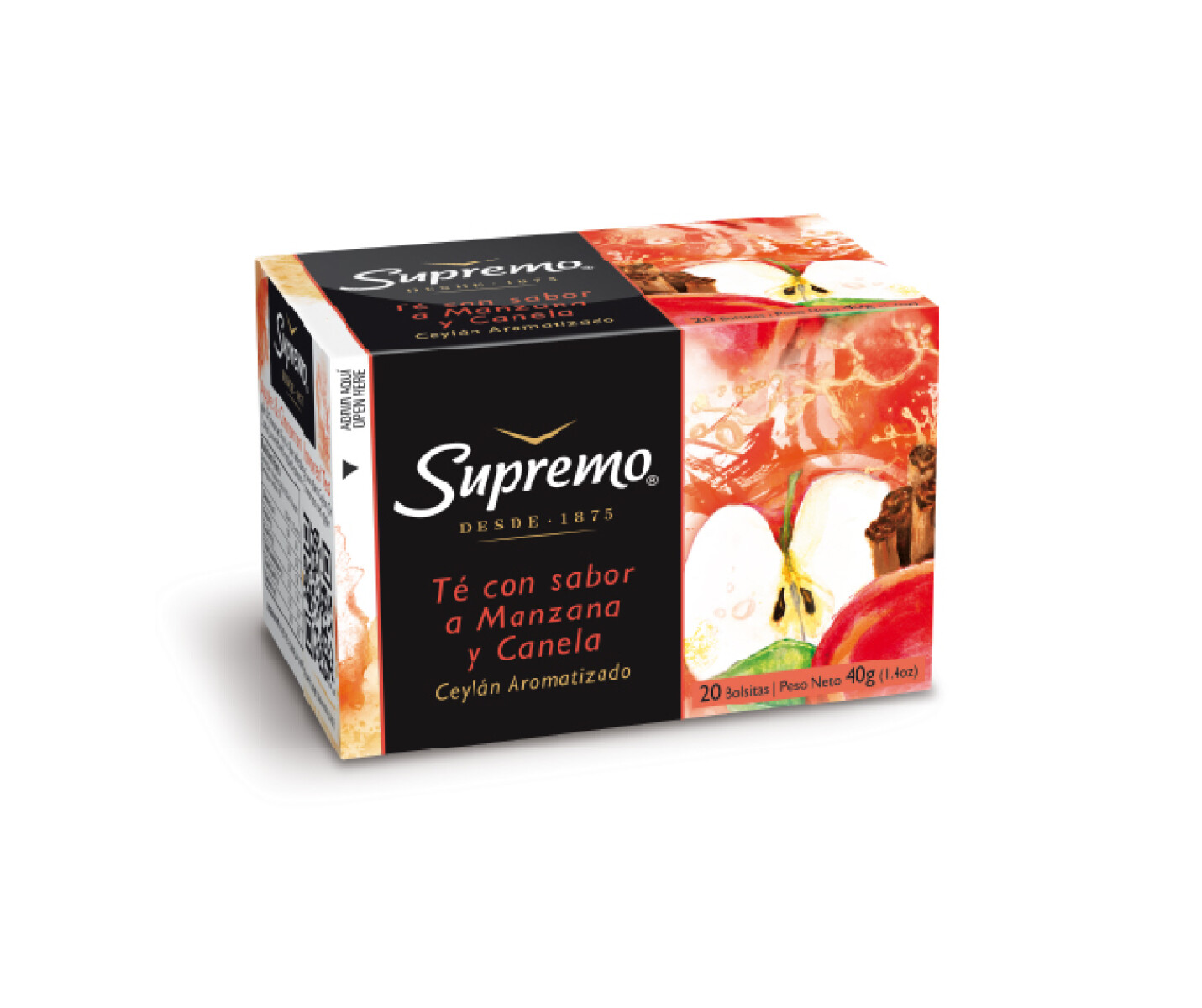 TE SUPREMO MANZ Y CANELA x 20 sob 