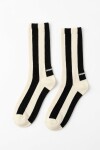 Medias franjas negro