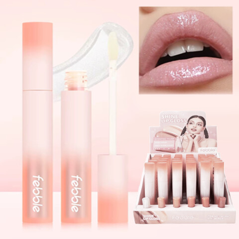 FEBBLE Brillo de labios 6 tonos Febble Brillo De Labios 6 Tonos