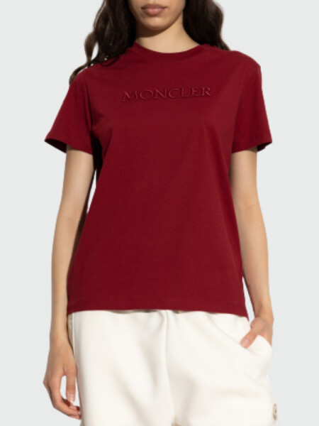 MONCLER - CAMISETA LOGO BORDADO 460