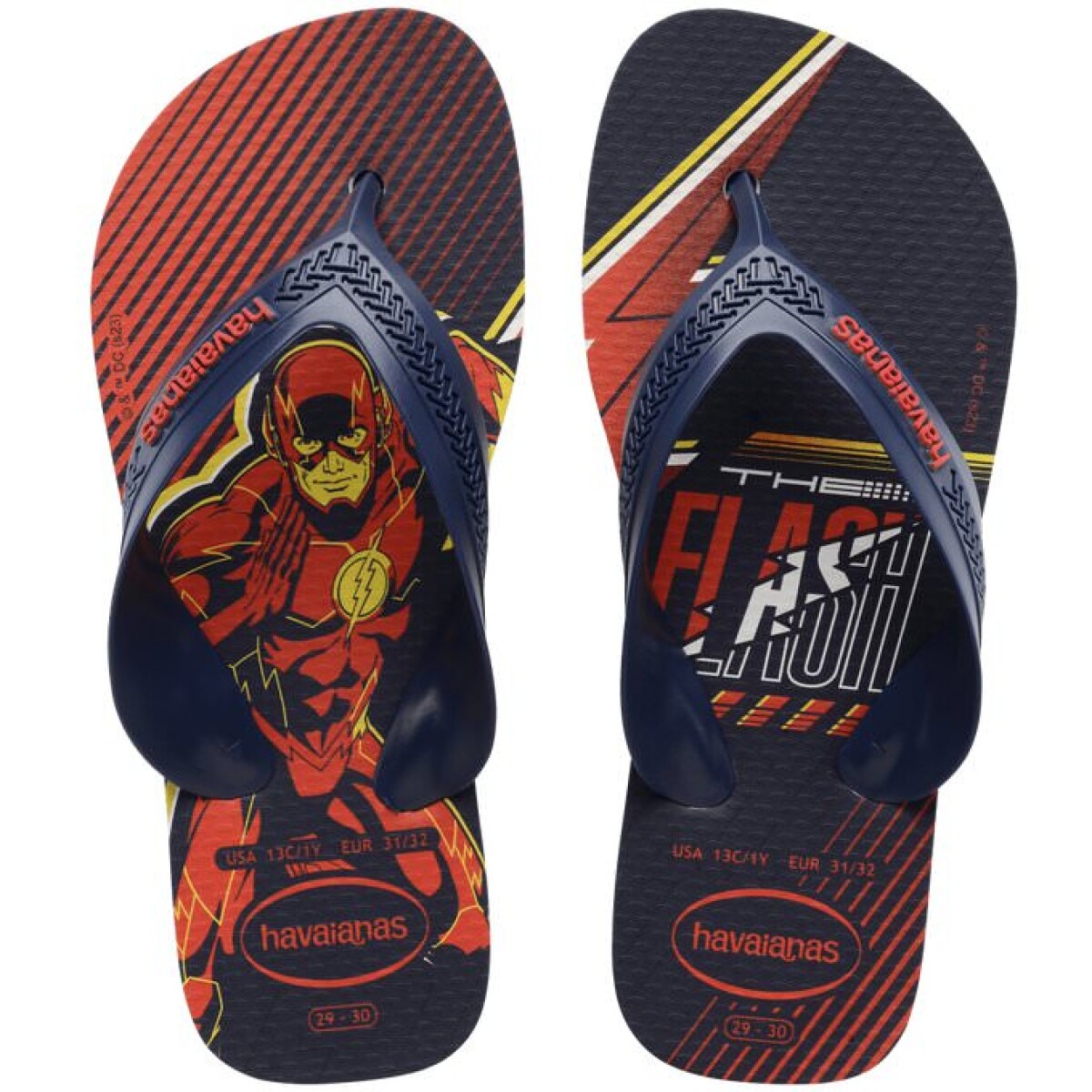 Sandalias Infantiles Havaianas Kids Max Heroes Havaianas - Blanco 