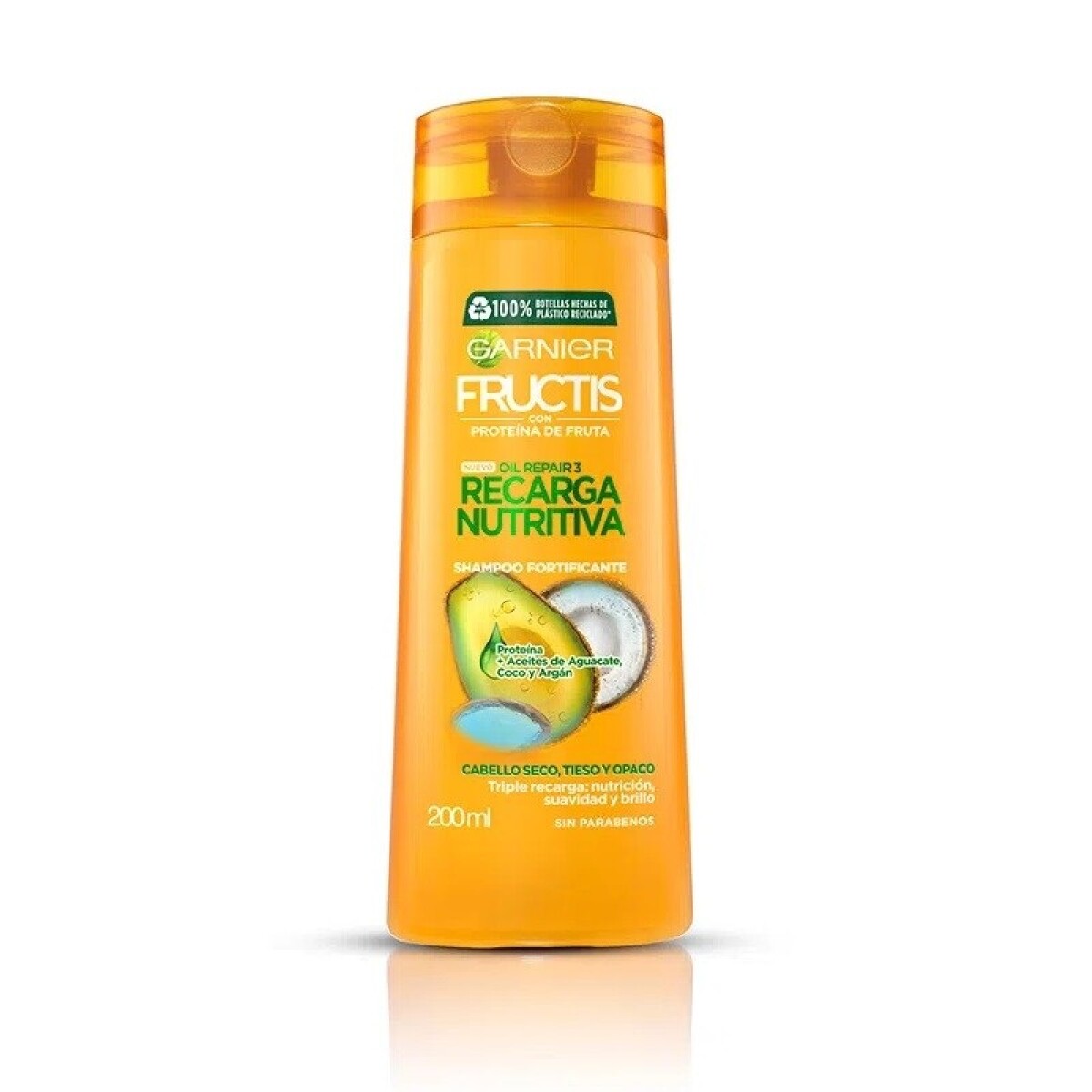 Shampoo Fructis Oil Repair Recarga Nutritiva 200ml 