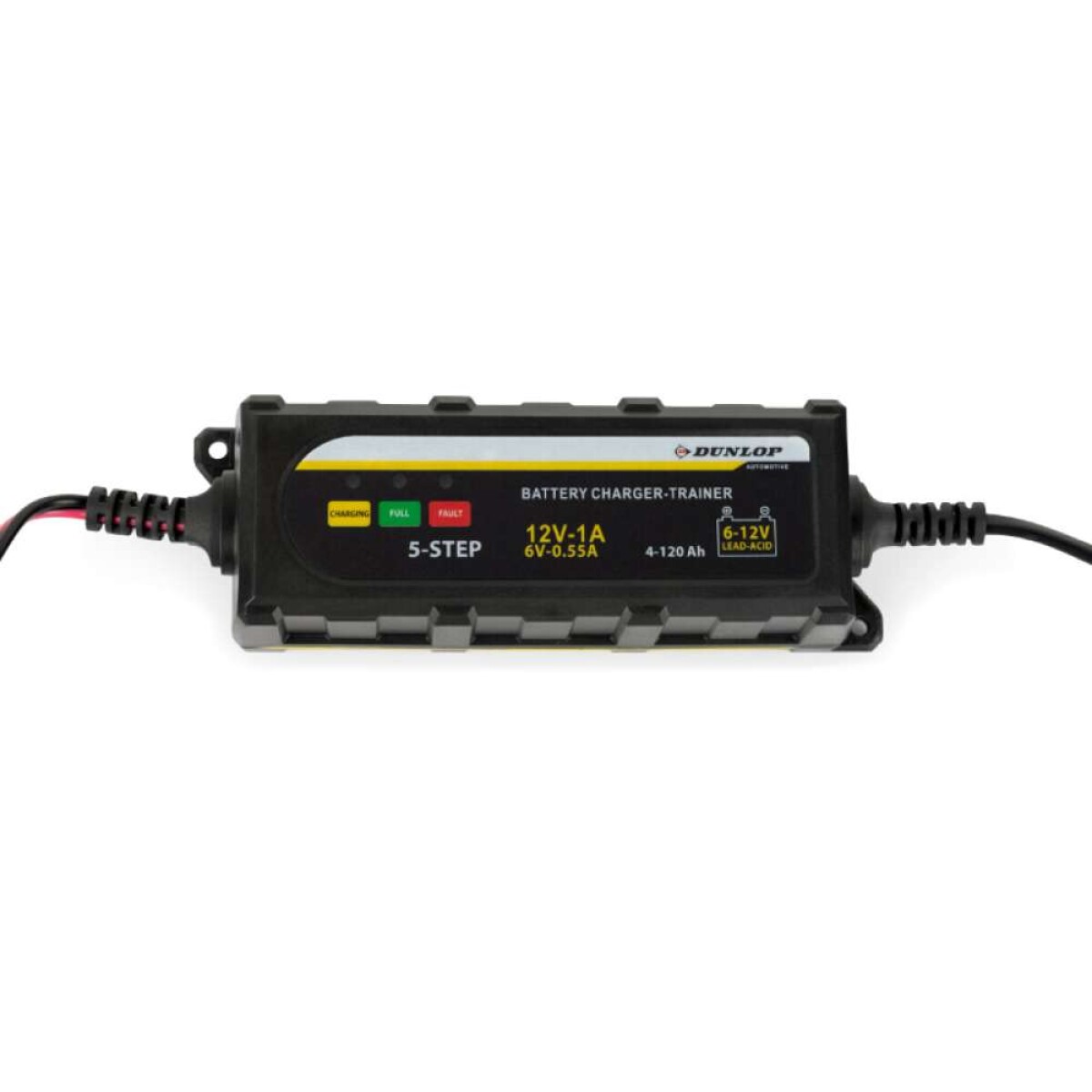 Cargador De Batería Inteligente Dunlop - Longitud Del Cable: 180 Cm 