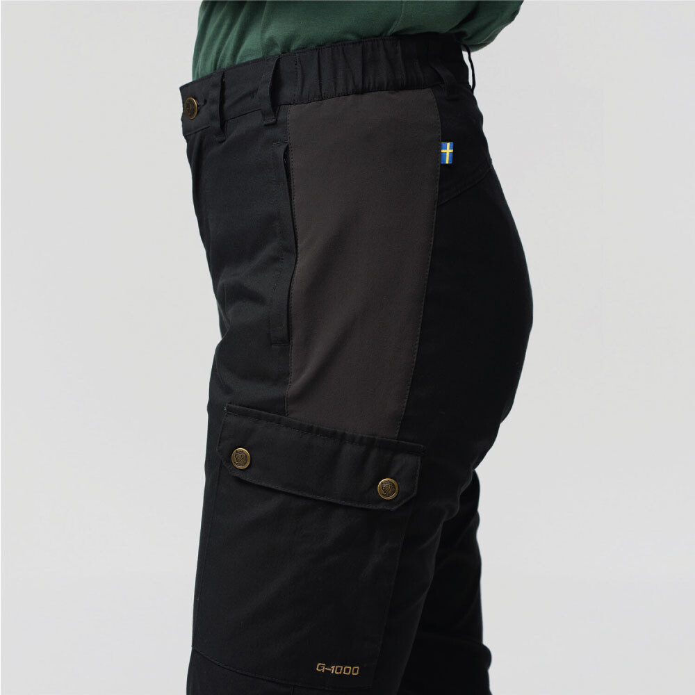 Stina Trousers W Dark Olive