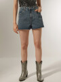 Short Mirso Azul Grisaceo
