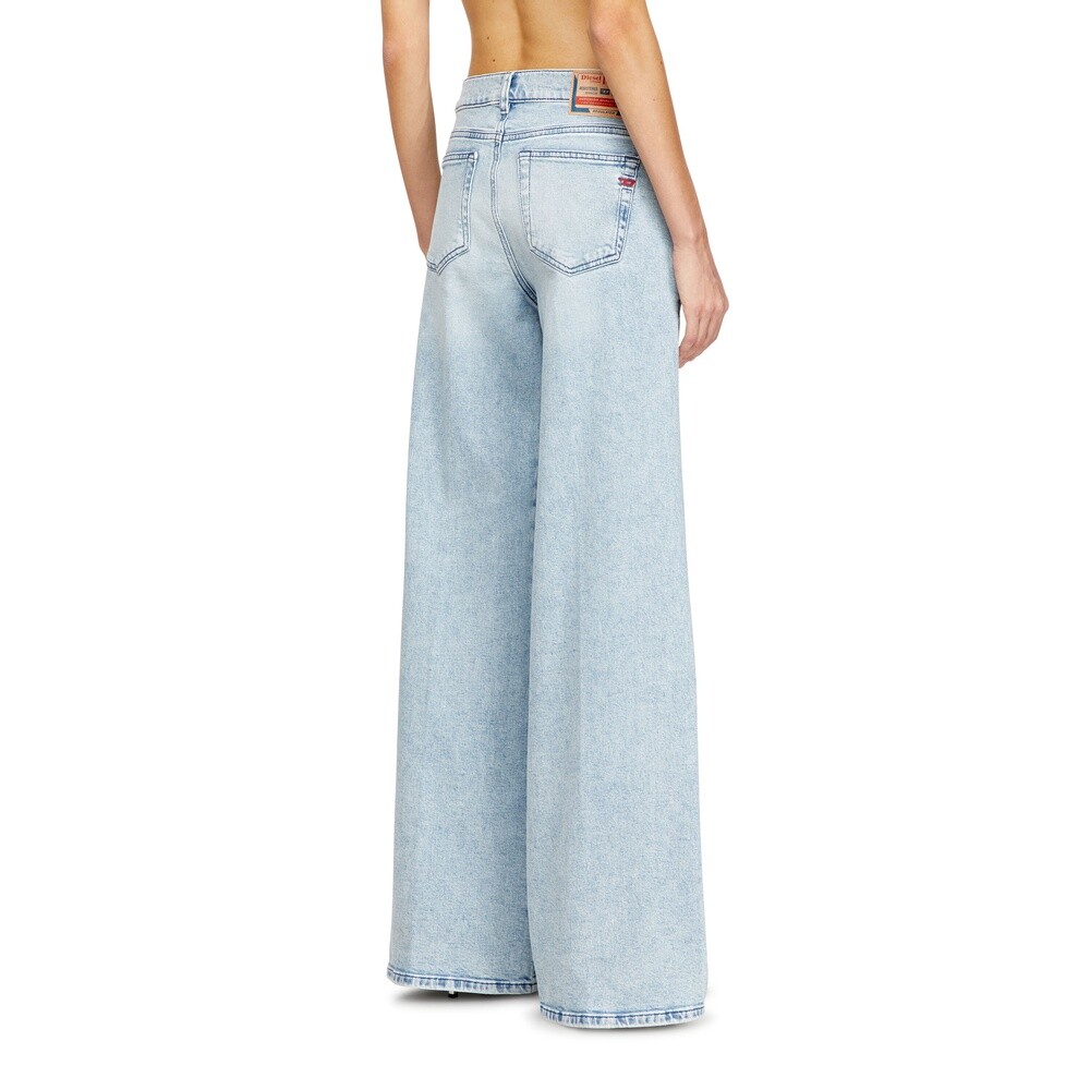 Jeans Urbano Para Mujer Flare Jeans - 1978 D-Akemi Azul claro