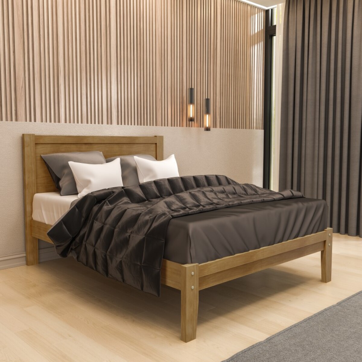 Cama 1.40 Prata (ref. 2808f) 