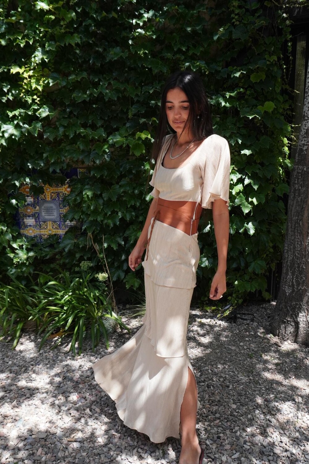 Alucema dress Champagne