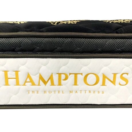 Sommier 2 plazas Hamptons Hybrid Iridium Negro
