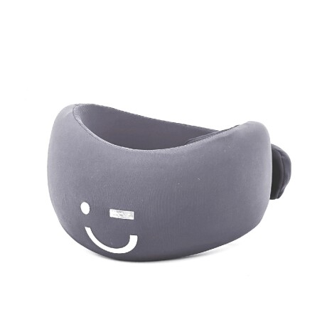Almohadón de cuello gris