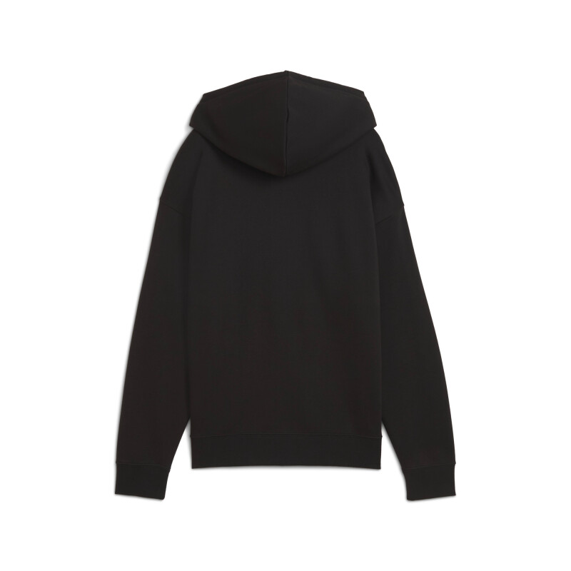 Abrigo ESS Small Nº1 Logo Comf. Full Zip Hoodie de Mujer Negro
