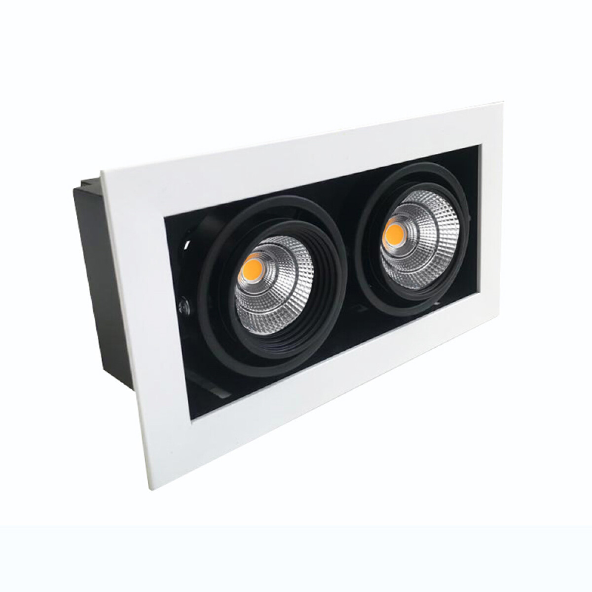 Luminaria de Techo Downlight Lux Cube Doble 