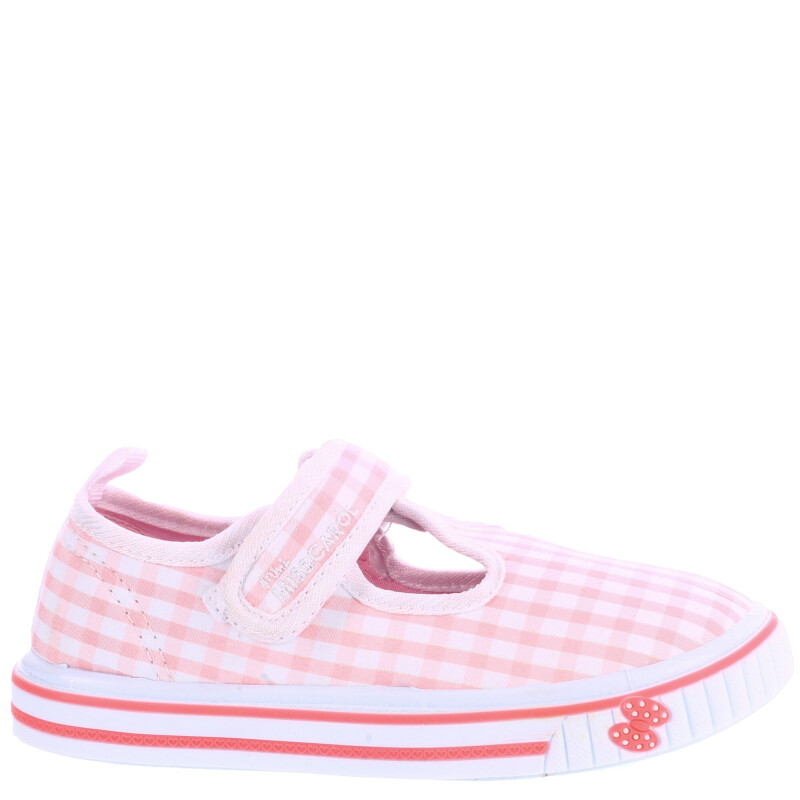 Guillerminas de Niña MINI Miss Carol MUM con tela a cuadros Rosado