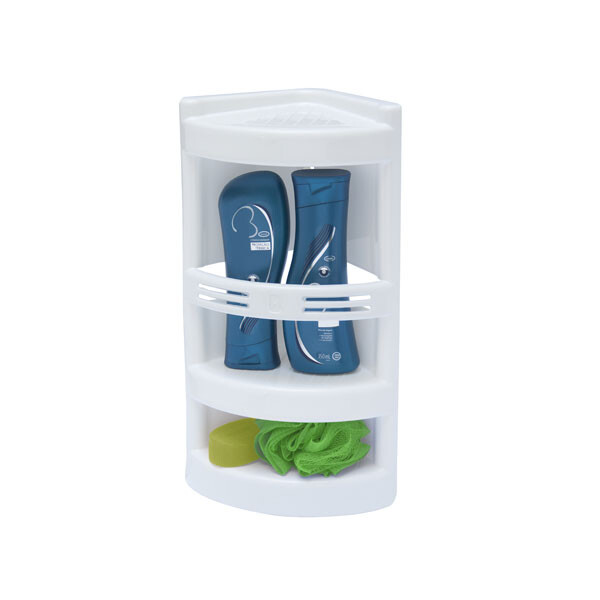 ESQUINERO PORTA SHAMPOO 24X16X42CM PATRON