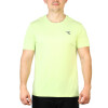 Diadora Remera Ss T-shirt Run Verde Limon