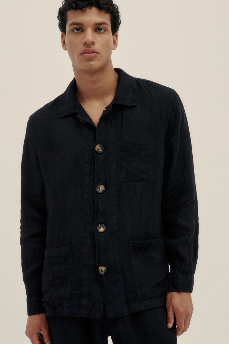 PREMIUM LINEN JACKET Moro