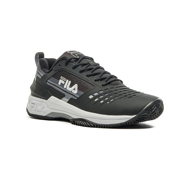 Fila zapatilla axilus ace 2.0 clay masculino negro/blanco/cinza Negro-Blanco