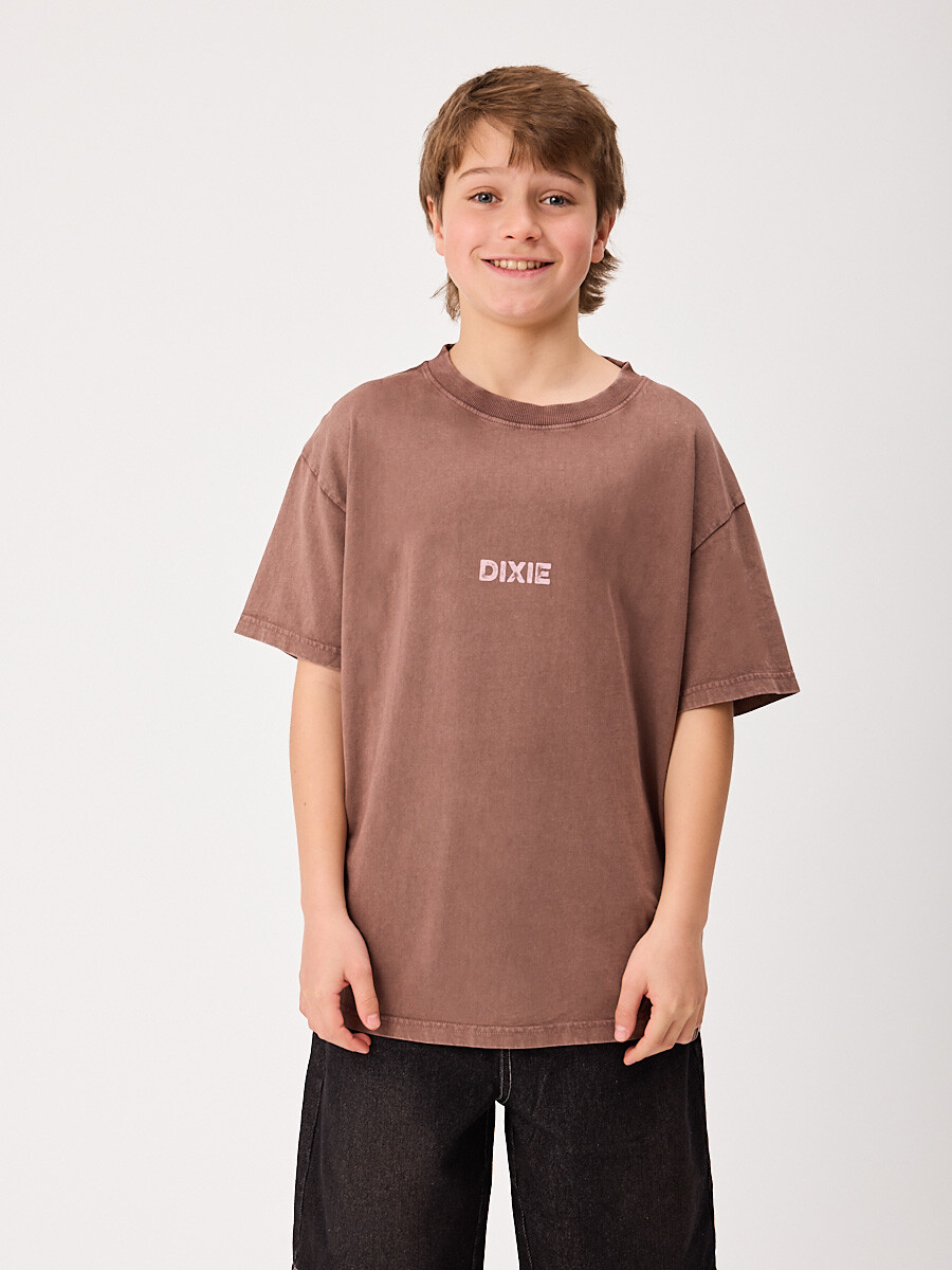 T-SHIRT M/C COSTA DULCE TEEN DIXIE Marrón