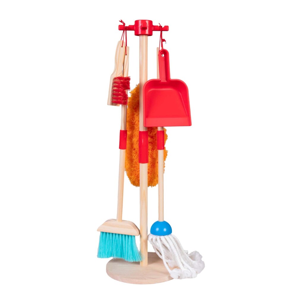 JUGUETE MADERA MULTICOLOR SET LIMPIEZA