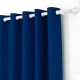 Barrote cortina de metal 1,5 m + 2 Soportes BLANCO