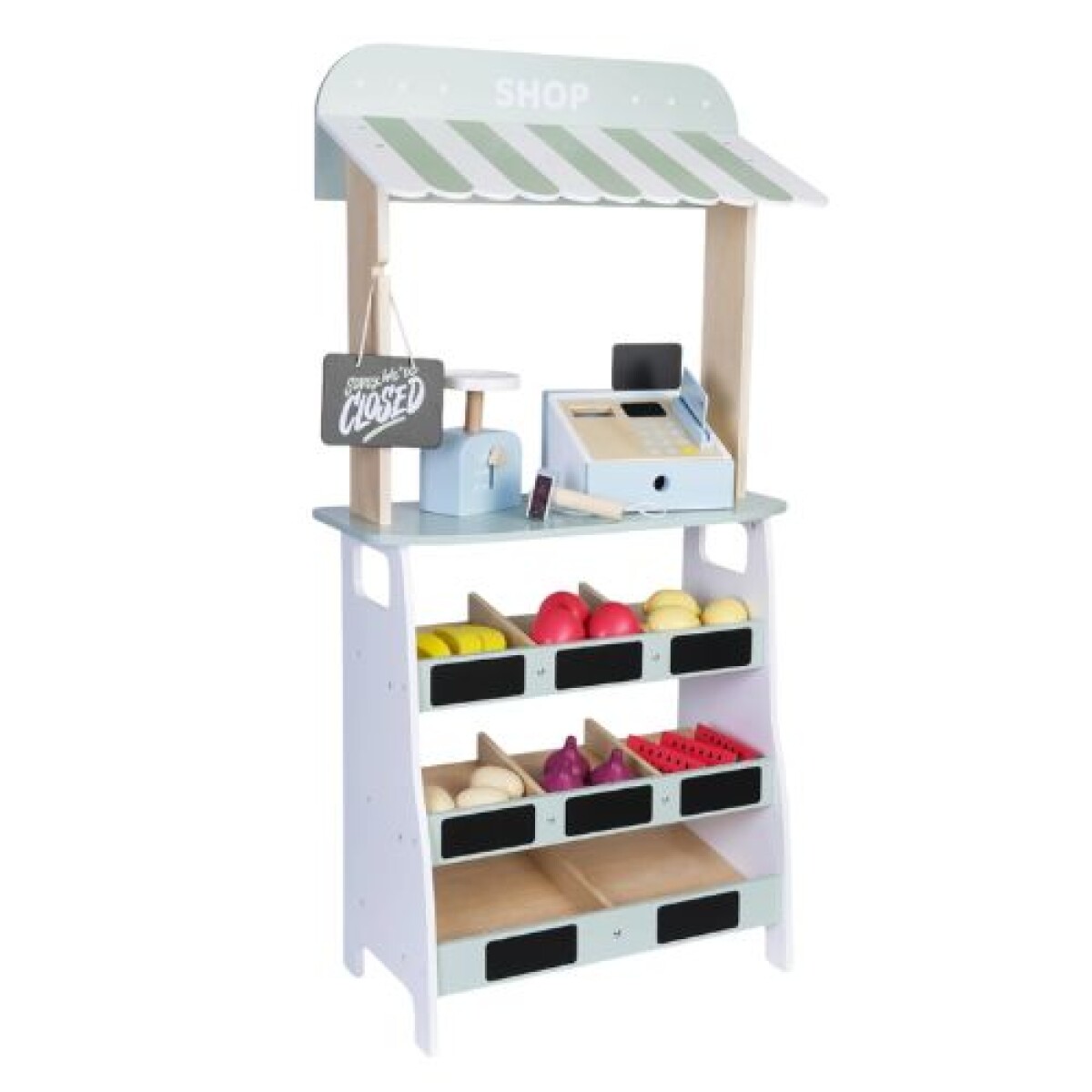 Mercado de frutas en madera - Mercado De Frutas En Madera 