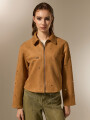 Campera Camelias Beige Oscuro