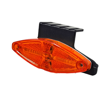 FAROL - LATERAL AMBAR LED 12V/24V 12X4CM ROMBO C/FICHA - FAROL - LATERAL AMBAR LED 12V/24V 12X4CM ROMBO C/FICHA -