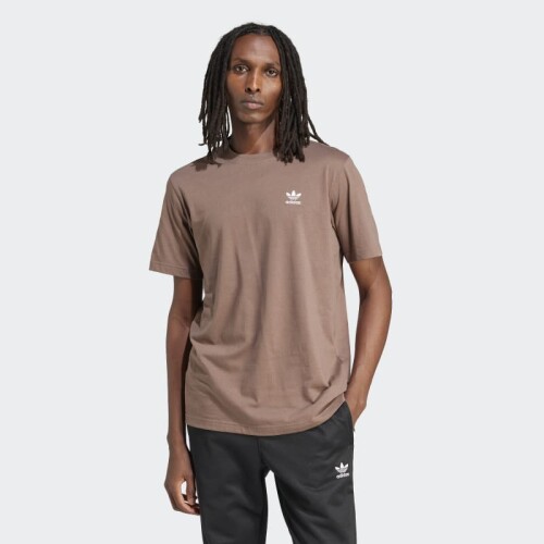 Remera Adidas Trefoil Essentials Marrón