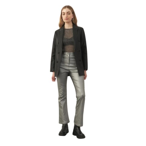 PANTALON DORIAN S-XL PLATEADO
