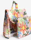 Porta Cosméticos Set por 2 Set De Porta Cosméticos Con Estampa Floral - Estampado Flores