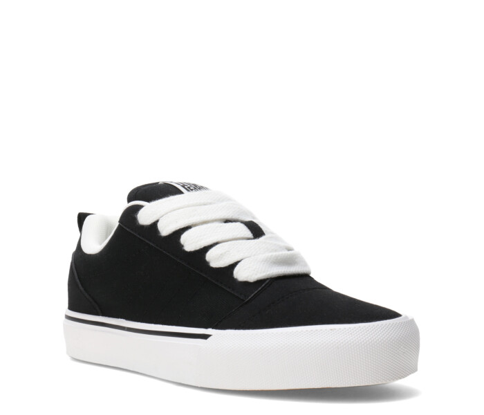 Championes MissCarol Liana Acordonado Femenino Negro