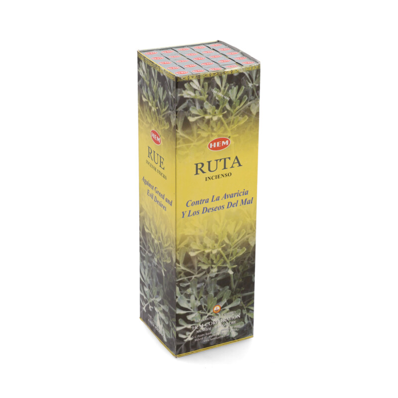 INCIENSO HEM CAJA COMÚN X25 Ruda