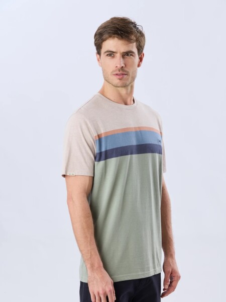 T-SHIRT LEGACY 6164 BEI VERDE