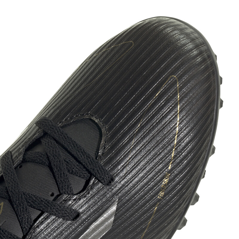 Championes Unisex Adidas Fútbol 5 F50 Club Negro - Plateado - Dorado
